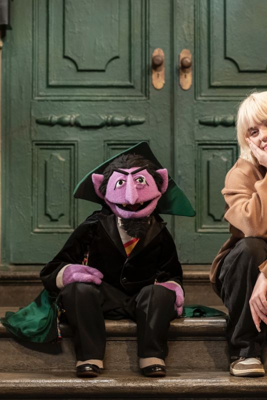 BILLIE EILISH - Sesame Street 52nd Season Promo, November 2021