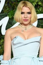 BILLIE PIPER at 2021 British Fashion Awards in London 11/29/2021