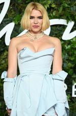 BILLIE PIPER at 2021 British Fashion Awards in London 11/29/2021