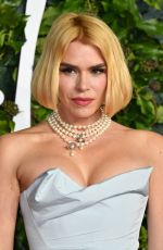 BILLIE PIPER at 2021 British Fashion Awards in London 11/29/2021