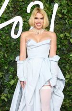 BILLIE PIPER at 2021 British Fashion Awards in London 11/29/2021