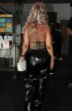 BLAC CHYNA Arrives at Dash Radio in Hollywood 11/18/2021