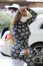 BLAC CHYNA Out Shopping at Neiman Marcus in Beverly Hills 11/04/2021