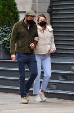 BLAKE LIVELY and  Ryan Reynolds Out in New York 11/02/2021