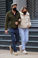 BLAKE LIVELY and  Ryan Reynolds Out in New York 11/02/2021