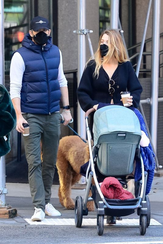 BLAKE LIVELY and Ryan Reynolds Out in New York 11/08/2021