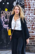 BLAKE LIVELY Out and About in New York 11/18/2021
