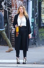 BLAKE LIVELY Out and About in New York 11/18/2021