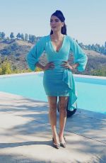 BLANCA BLANCO at a Photoshoot at a Private Residence in Hollywood 11/06/2021