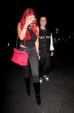 BLLA THORNE an Benjamin Mascolo Arrives at Connor Treacy