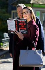 BRIDGET MOYNAHAN During a Break From Filming a Scene at Blue Bloods Set in Central Park 11/11/2021