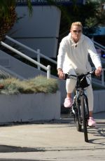 BRIGITTE NIELES Out for Bike Ride in Encino 11/08/2021