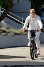 BRIGITTE NIELES Out for Bike Ride in Encino 11/08/2021