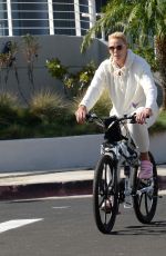 BRIGITTE NIELES Out for Bike Ride in Encino 11/08/2021