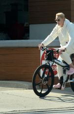 BRIGITTE NIELES Out for Bike Ride in Encino 11/08/2021