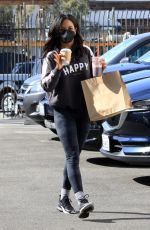 BRITT STEWART Arrives at Dancing With The Stars Rehearsal Studio in Los Angeles 11/04/2021