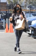 BRITT STEWART Arrives at Dancing With The Stars Rehearsal Studio in Los Angeles 11/04/2021