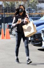 BRITT STEWART Arrives at Dancing With The Stars Rehearsal Studio in Los Angeles 11/04/2021