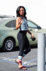 BRITT STEWART at Dancing With The Stars Rehearsal in Los Angeles 10/29/2021