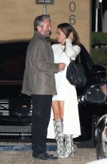 BROOKE BURKE and Scott Rigsby Leaves Nobu in Malibu 11/08/2021