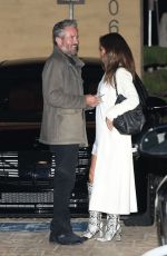 BROOKE BURKE and Scott Rigsby Leaves Nobu in Malibu 11/08/2021