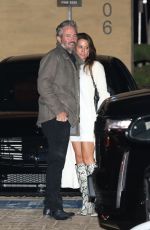 BROOKE BURKE and Scott Rigsby Leaves Nobu in Malibu 11/08/2021