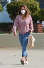 BROOKE BURKE Out Shopping for a Gift in Santa Monica 11/19/2021