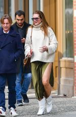 BROOKE SHIELDS and Chris Henchy Out with Friends in New York 11/07/2021