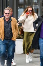 BROOKE SHIELDS and Chris Henchy Out with Friends in New York 11/07/2021