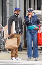 BUSY PHILIPPS and Brad Morris Out in New York 11/22/2021