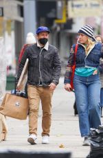 BUSY PHILIPPS and Brad Morris Out in New York 11/22/2021