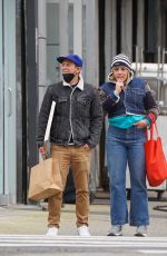BUSY PHILIPPS and Brad Morris Out in New York 11/22/2021