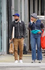BUSY PHILIPPS and Brad Morris Out in New York 11/22/2021