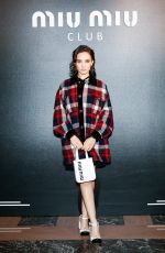 CAILEE SPAENY at Miu Miu Nuit Club Event in New York 11/16/2021