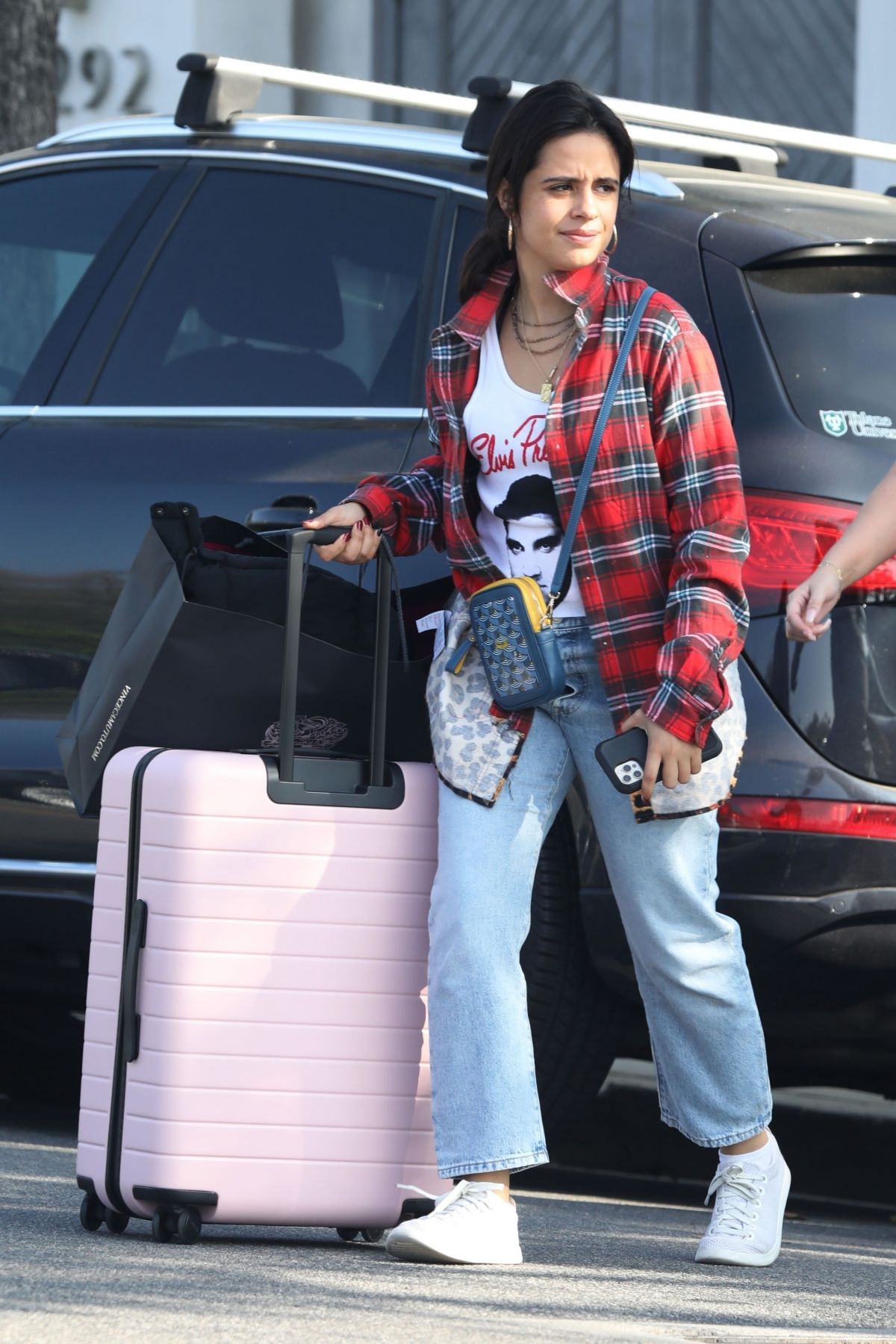 – Camila for luggage in Beverly spotted Cabello new shopping Camila Cabello's