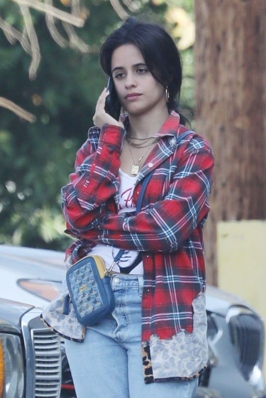CAMILA CABELLO Out Shopping for New Luggage in Beverly Hills 11/23/2021