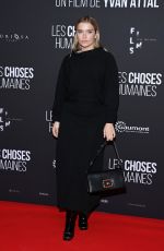 CAMILLE RAZAT at Les Choses Humaines Premiere at Cinema UGC Normandie in Paris 11/23/2021