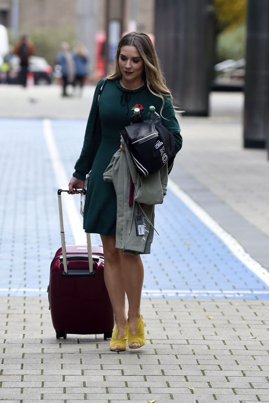 CANDICE BROWN Arrives at Steph’s Packed Lunch 11/13/2021