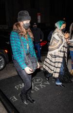 CARA DELEVINGNE and ZAZIE BEETZ Arrives at SNL Afterparty in New York 11/13/2021