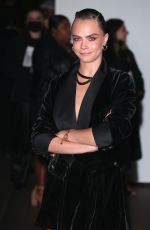 CARA DELEVINGNE at 2021 CFDA Fashion Awards at The Grill Room in New York 11/10/2021