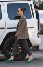 CARA SANTANA at San Vicente Bungalows in West Hollywood 11/08/2021