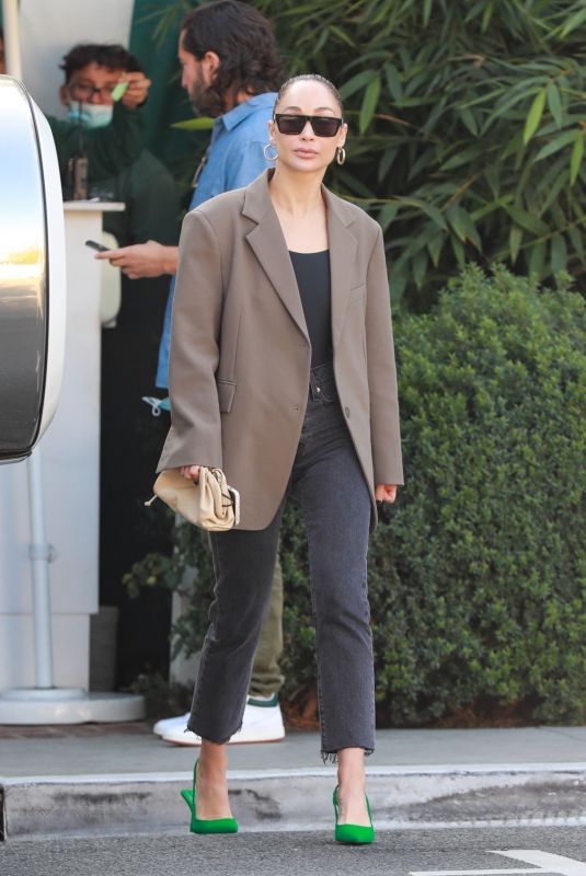 CARA SANTANA at San Vicente Bungalows in West Hollywood 11/08/2021