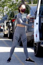 CARA SANTANA Leaves a Gym in Los Angeles 11/10/2021
