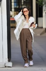 CARA SANTANA Leaves a Hair Salon in West Hollywood 11/09/2021