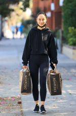 CARA SANTANA Leaves Erewhon Grocery Store in West Hollywood 11/04/2021