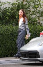 CARA SANTANA Out for Lunch at San Vicente Bungalows in West Hollywood 11/19/2021
