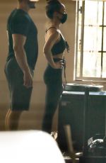 CARA SANTANA Working Out at Rise Nation Gym in West Hollywood 11/29/2021