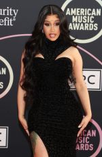CARDI B at 2021 American Music Awards in Los Angeles 11/19/2021