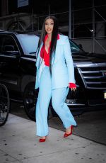 CARDI B Out and About in New York 11/02/2021