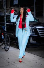 CARDI B Out and About in New York 11/02/2021